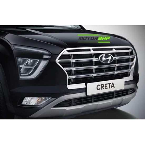 Hyundai Creta 2020 Front Grill Chrome - 4 piece set