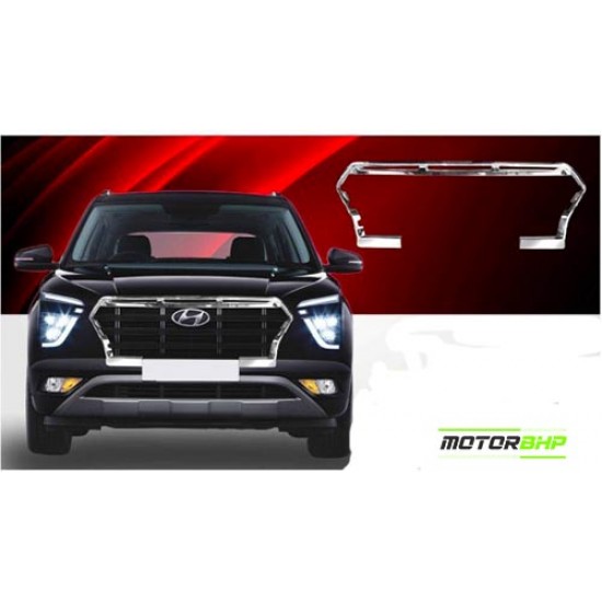 Hyundai Creta 2020 Chrome Accessories Combo Kit6 (Set of 8 items)