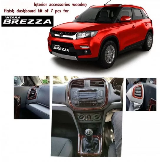 Vitara brezza deals interior chrome accessories