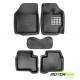4.5D Universal Car Floor Mat Black - Ford New Endeavour by Motorbhp