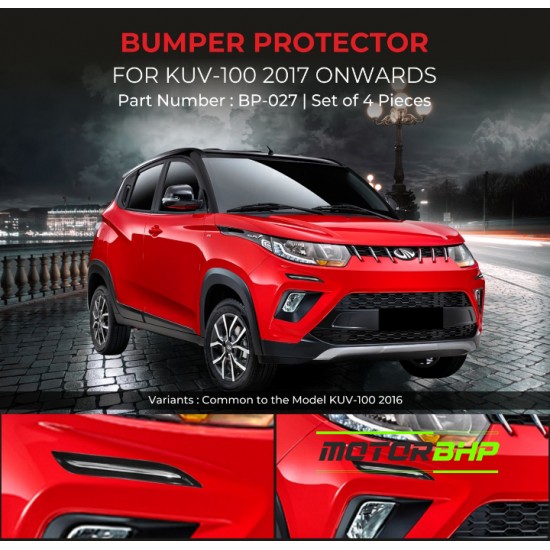 Mahindra KUV100 Bumper Protector (2017 Onwards)