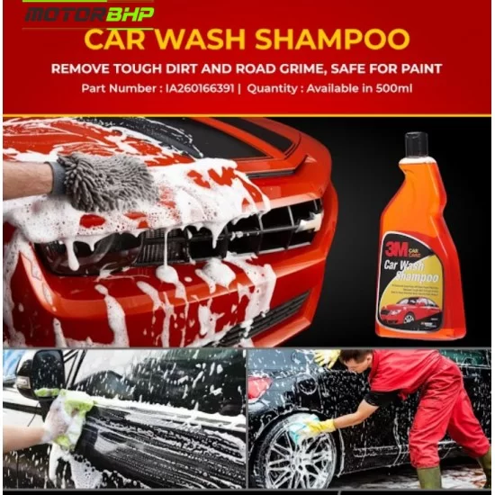 Buy 3M Car Care Car Wash Shampoo (500 ml) Accessories Online ...