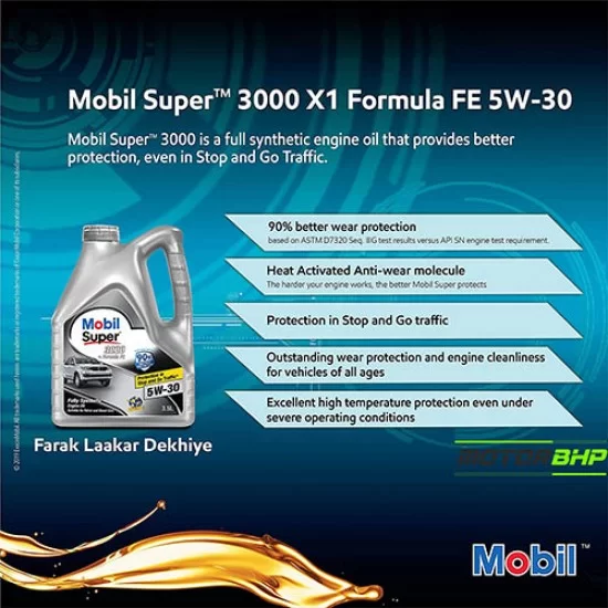 Mobil Super 3000 X1 FE 5w30, 5L