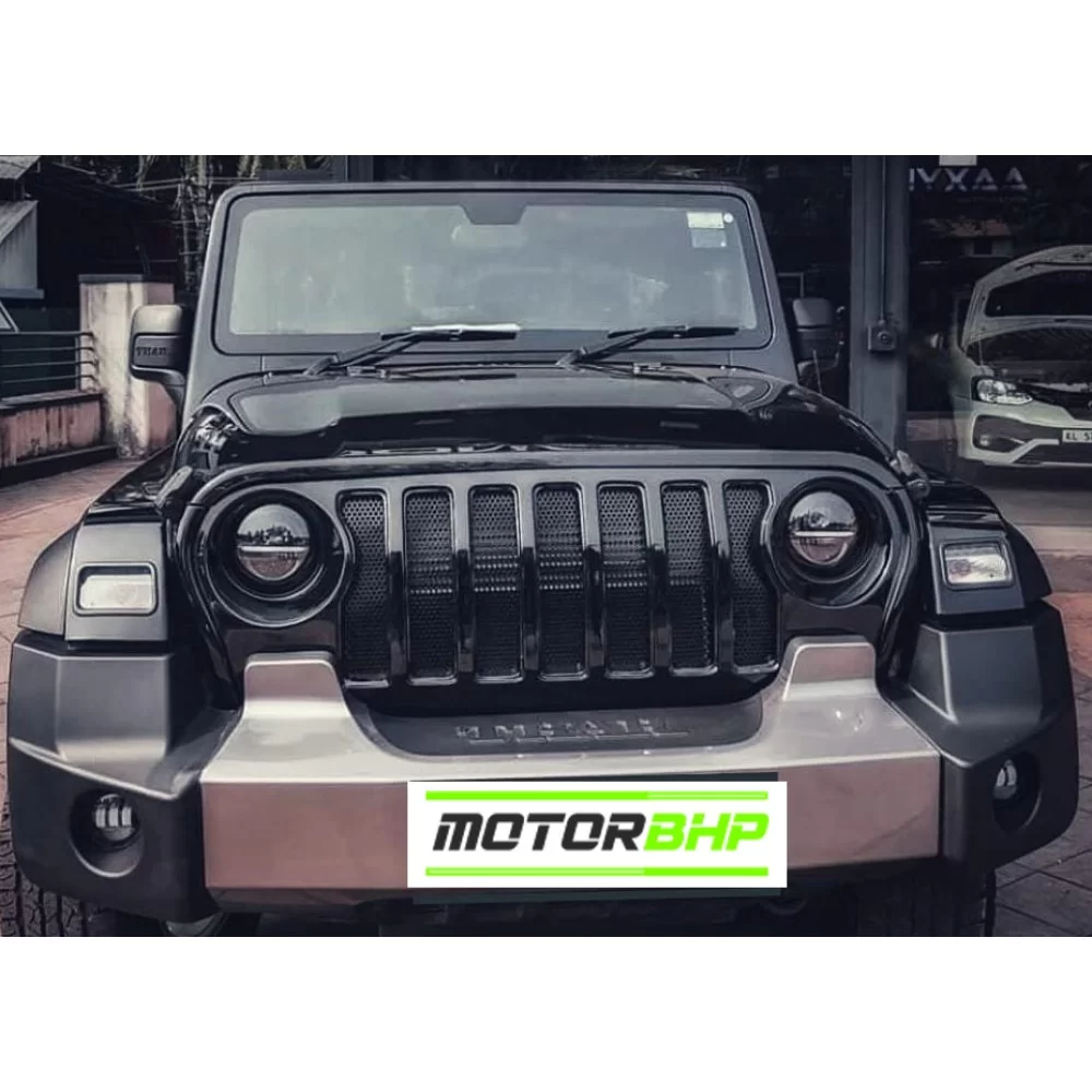 Mahindra Thar Accessories : Buy Mahindra New Thar Front Grill ...