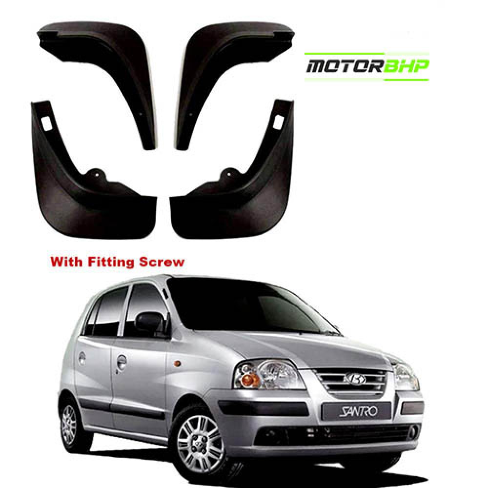 santro xing rubber mud flaps