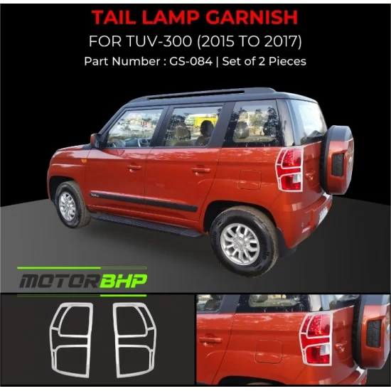 Buy Mahindra TUV300 Tail Lamp Chrome Garnish Online Shopping ...