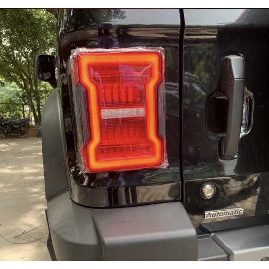 mahindra thar led tail lights