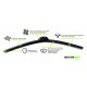  STARiD Wiper Blade Framless For Honda City (Size 24' and 14'' ) Black