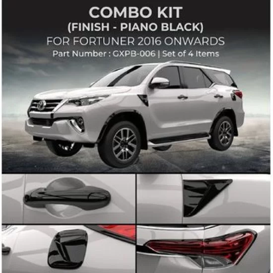 New toyota 2024 fortuner accessories