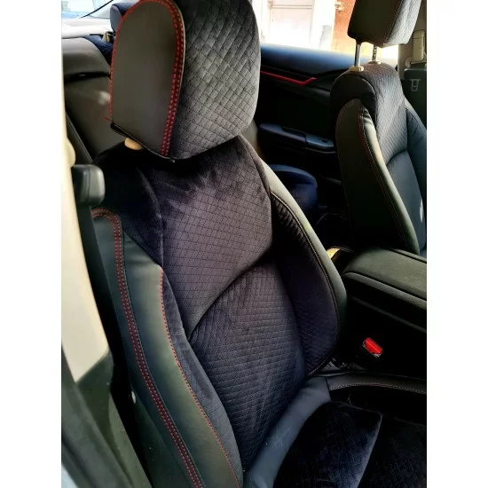 Seat cover (alcantara/leather/ seat covering (fabric) florence/titanium  black Volkswagen Passat GTE 4 motion 3G0881406EPXCS