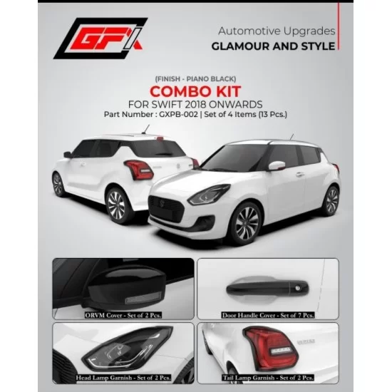 Suzuki swift shop 2017 accessories